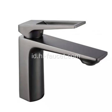 Faucet Tunggal Menangani Kuningan Gun Grey Basin Faucet